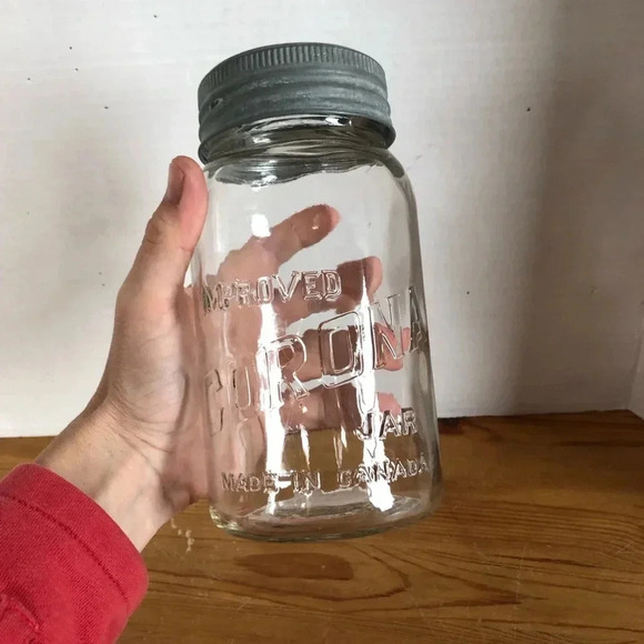 Vtg Corona Canning Jar - Picture 7 of 12